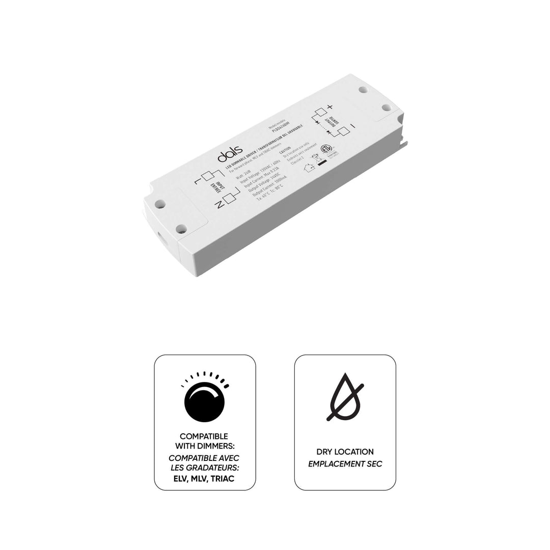 24W 24V Compact Hardwire Driver