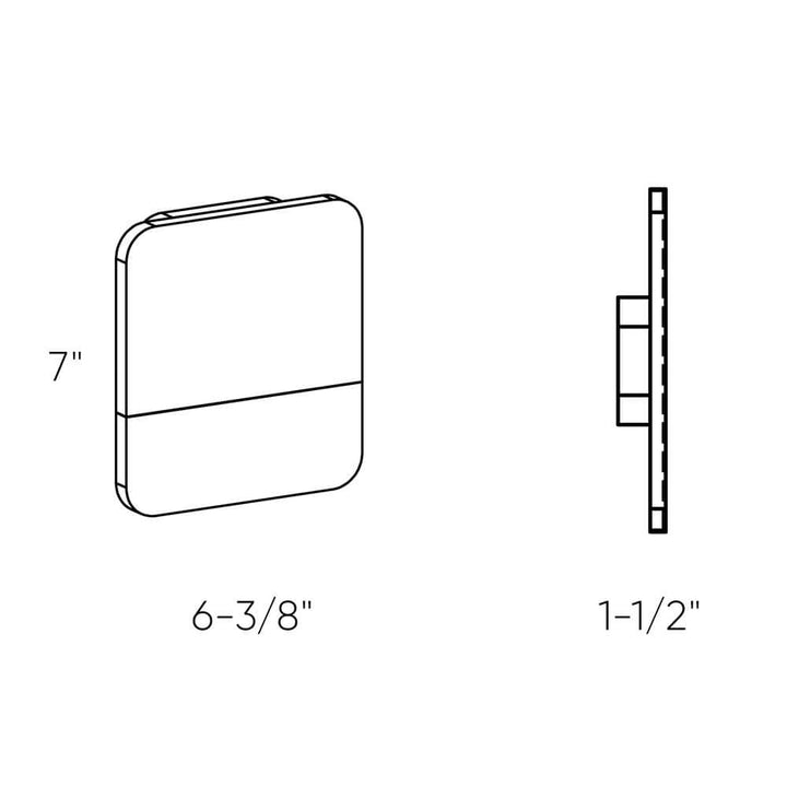 Alto - LED Square Wall Sconce