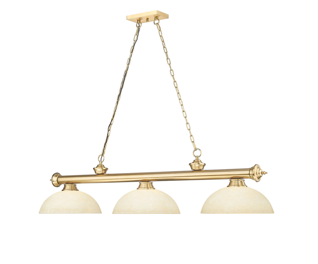 Cordon - 3 Light Billiard Light (2306-3HBR-DGM14)