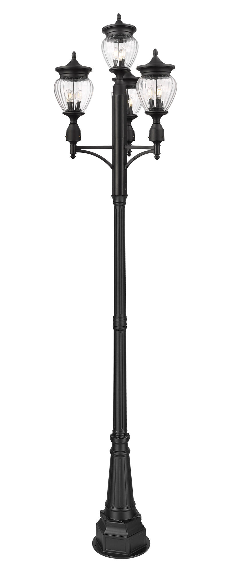 Davina - 12 Light Outdoor Post Light (5016PHMR-4-564P)