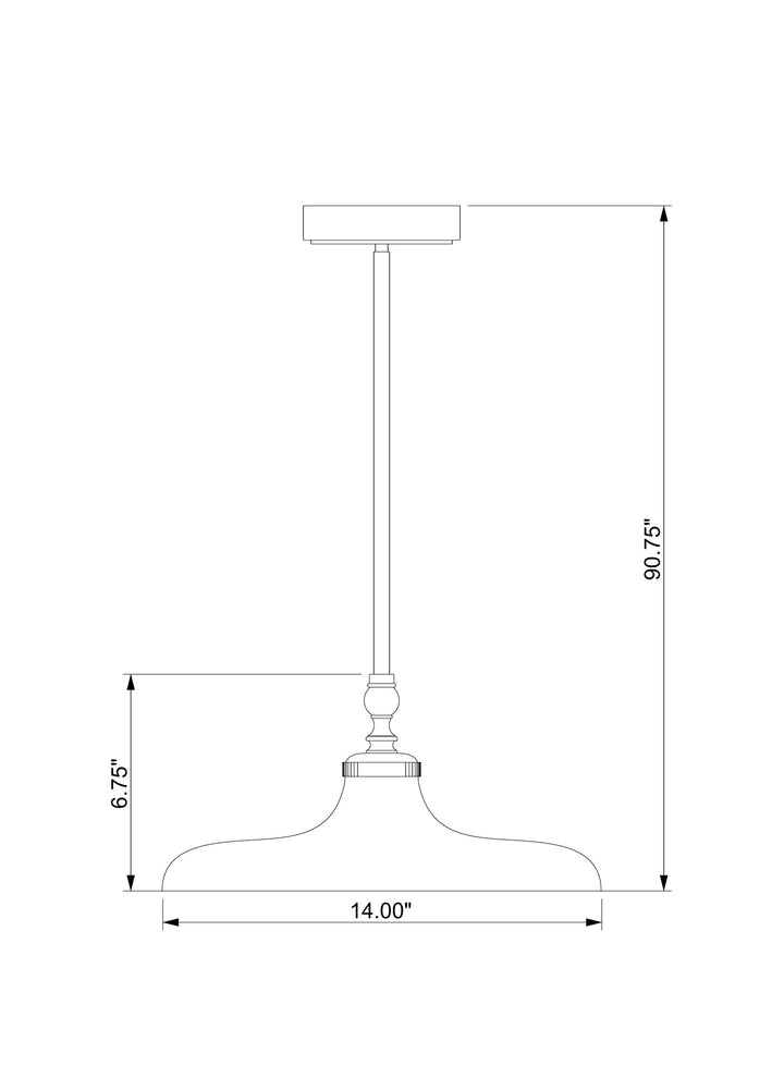 Camden - 1 Light Pendant