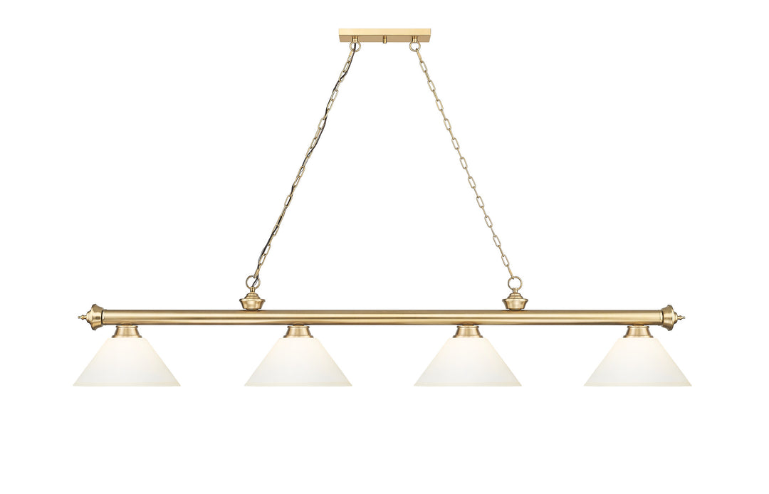 Cordon - 4 Light Billiard Light (2306-4HBR-AMO14)
