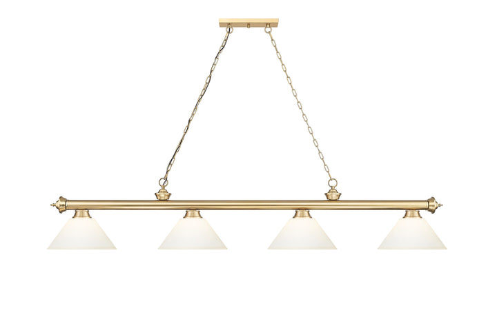 Cordon - 4 Light Billiard Light (2306-4HBR-AMO14)