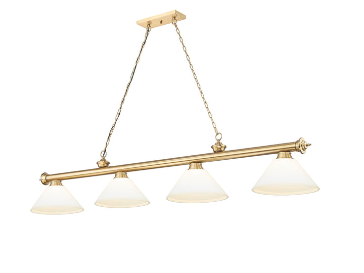 Cordon - 4 Light Billiard Light (2306-4HBR-AMO14)