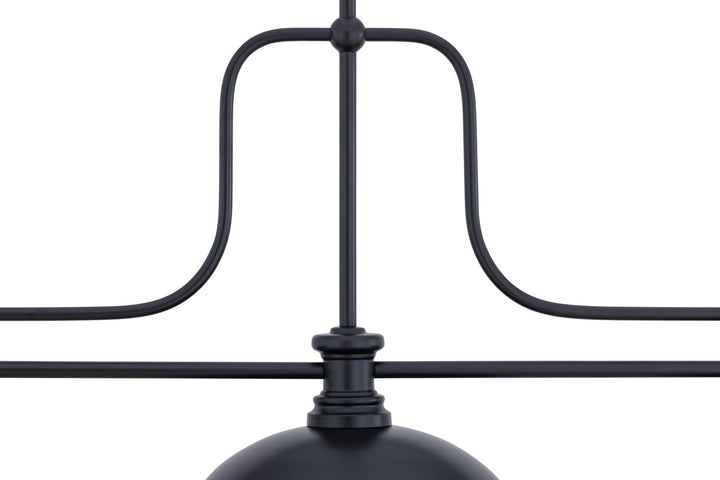 Melange - 3 Light Billiard Light (725-3MB-D12MB+HBR)