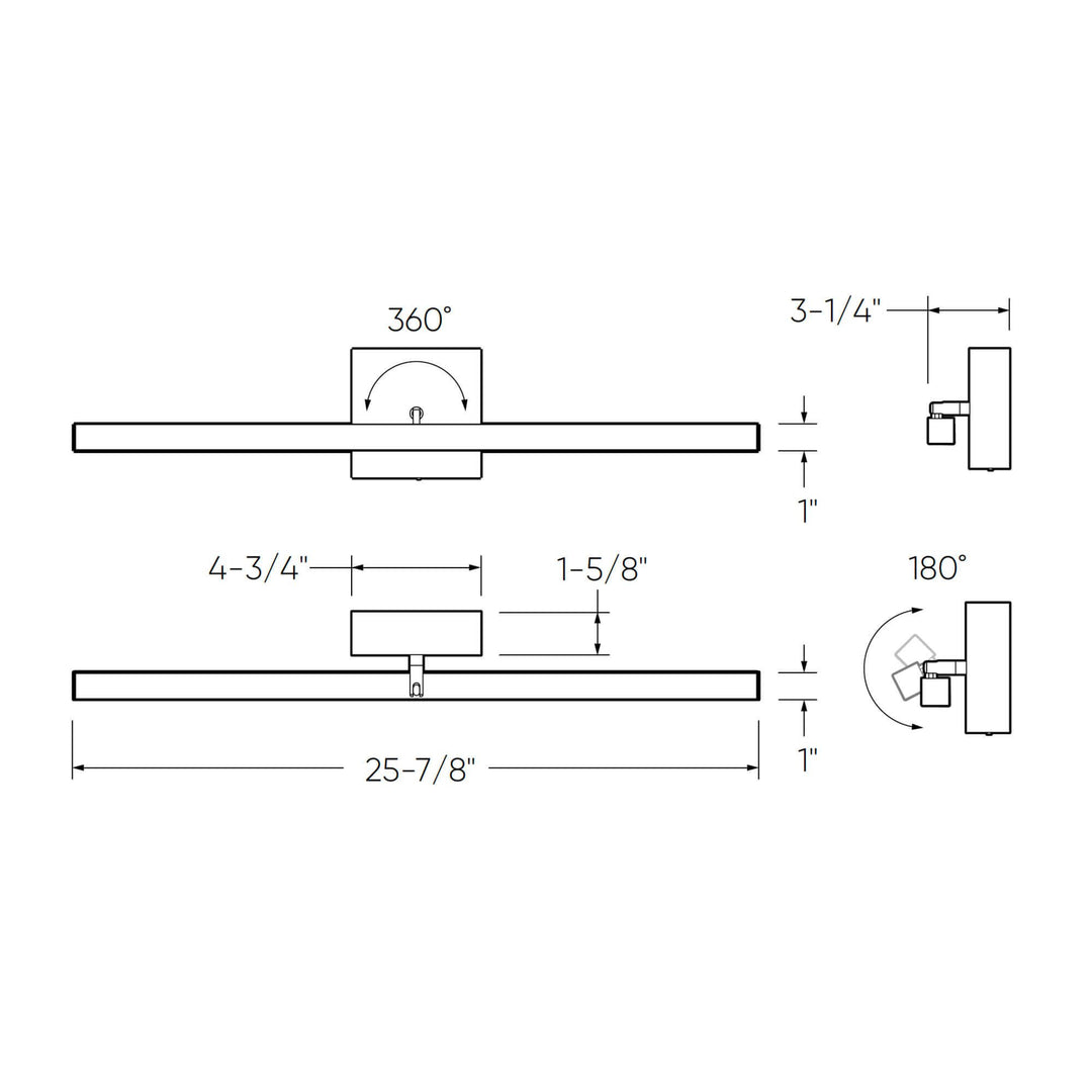 Portrait - LED Picture Wall Light