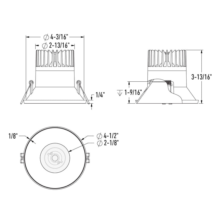 Nest - LED Almost Trimless Downlight