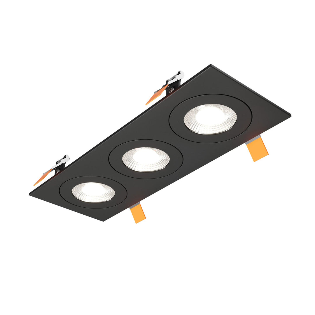 Pivot - LED 4" Triple Flat Gimbal Recessed