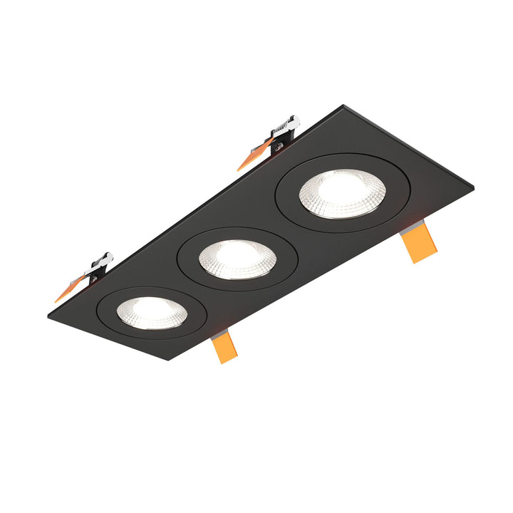 Pivot - LED 4" Triple Flat Gimbal Recessed