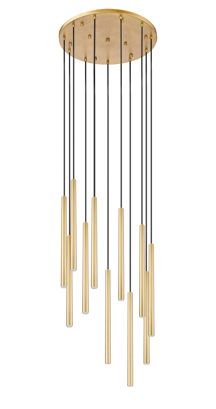 Forest - LED 11 Light Chandelier (919MP24-11R-MGLD)