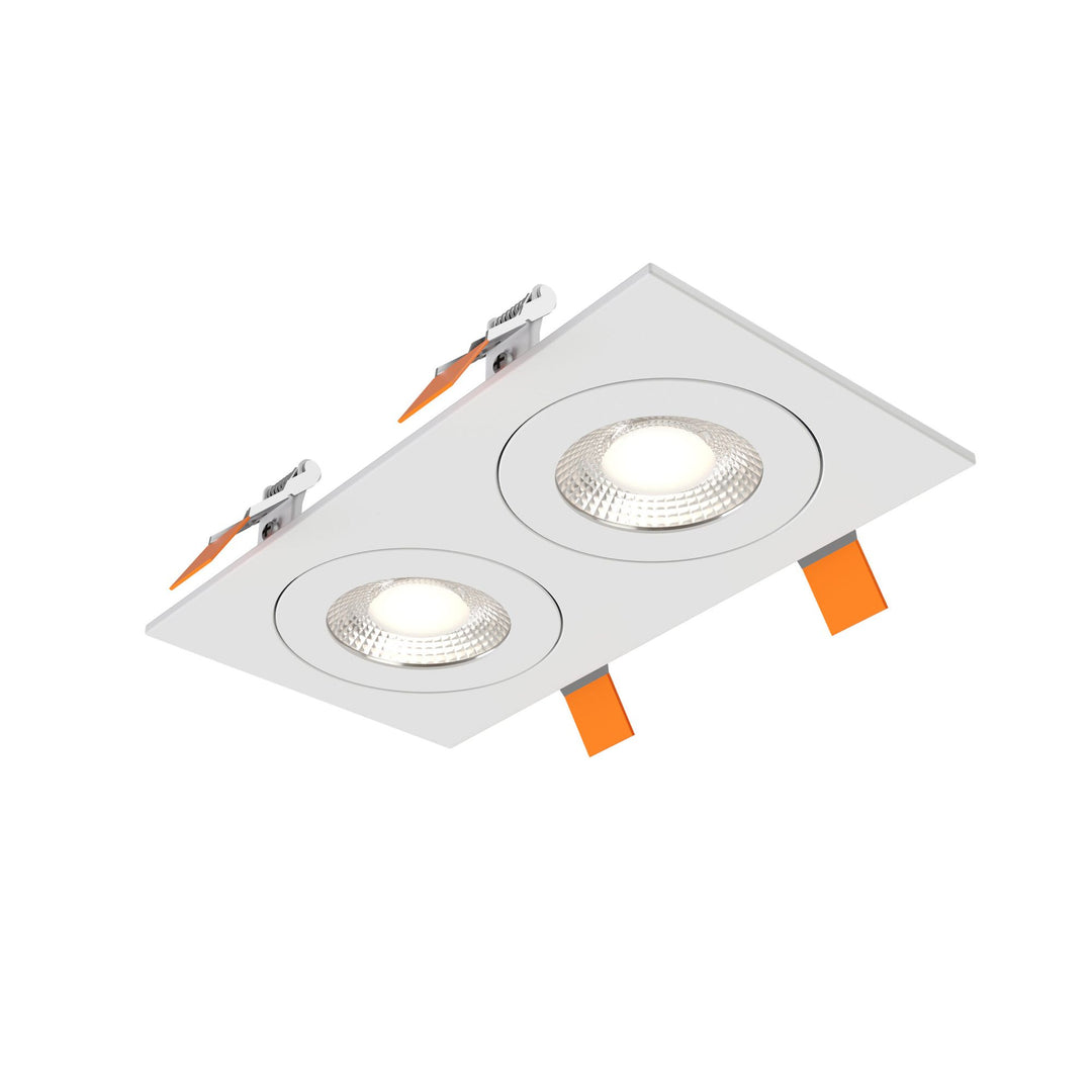 Pivot - LED Double Flat Gimbal Recessed