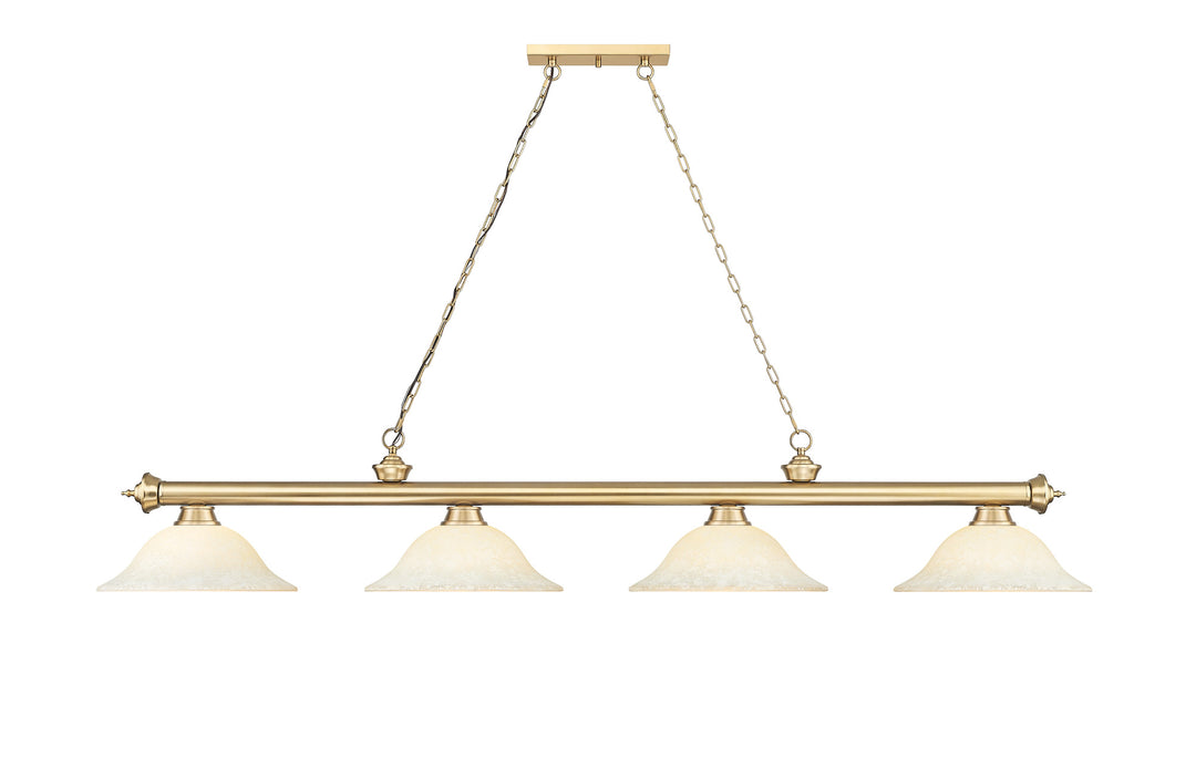 Cordon - 4 Light Billiard Light (2306-4HBR-GM16)