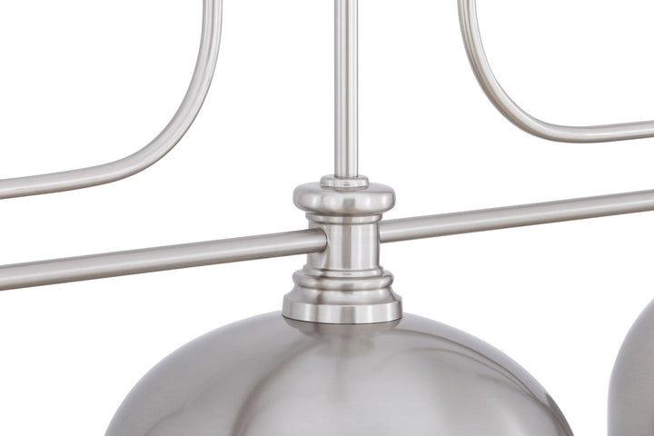 Melange - 3 Light Billiard Light (725-3BN-D13BN)