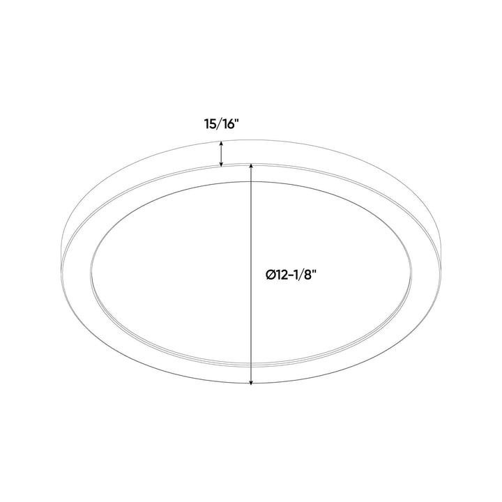 Radiance Pro - LED 12" Smart Flush Mount