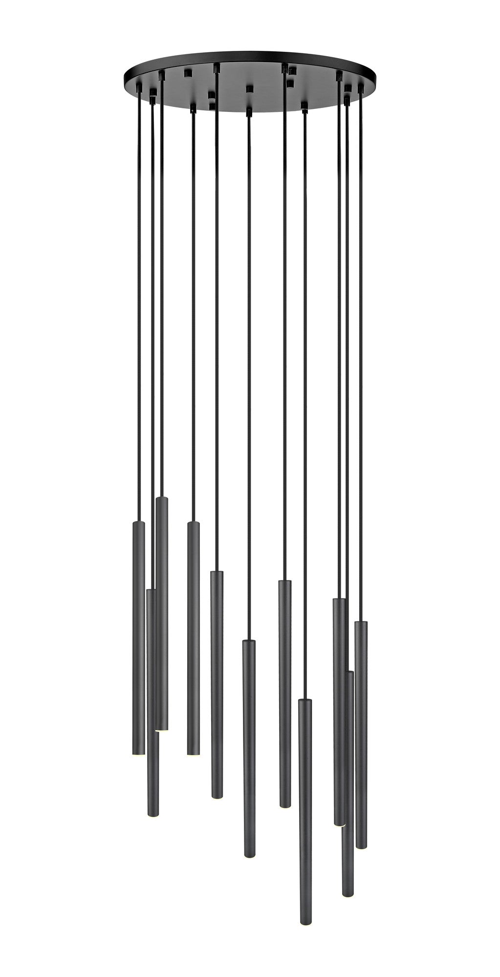 Forest - LED 11 Light Chandelier (919MP24-11R-MB)