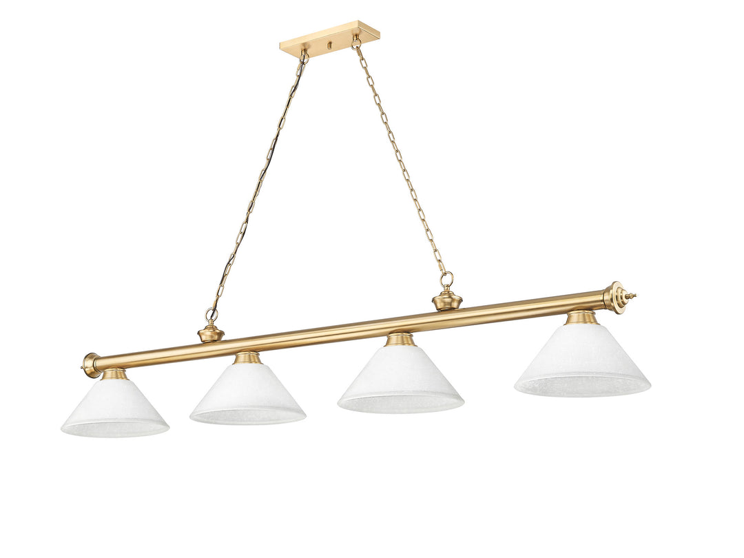 Cordon - 4 Light Billiard Light (2306-4HBR-AWL14)
