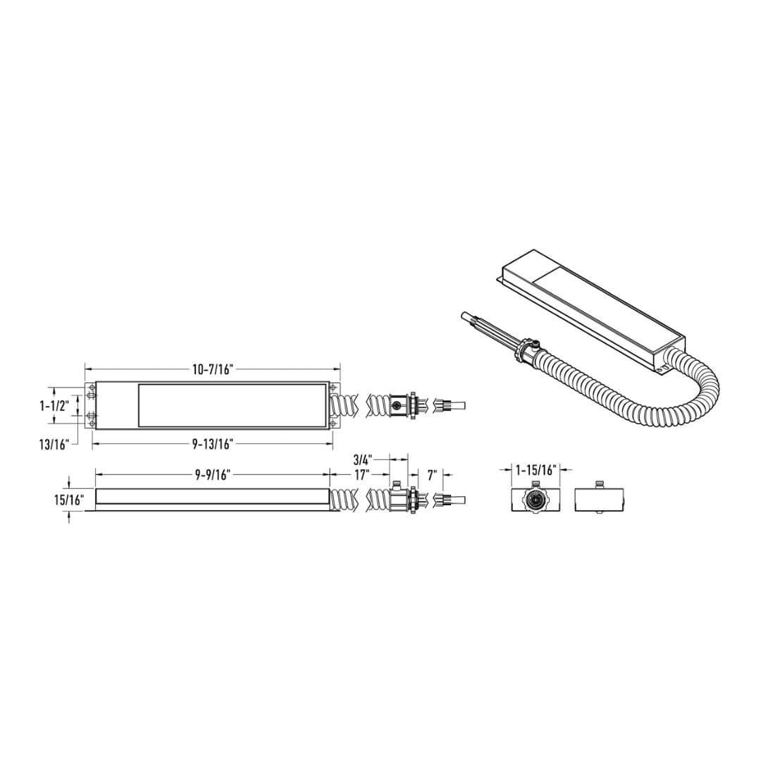 Emergency Driver - 8W Emergency Battery Backup