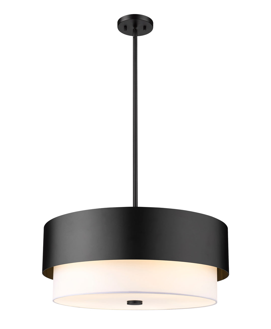 Counterpoint - Chandelier in Matte Black by Z-Lite