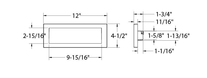Rise - LED 12" Step Light