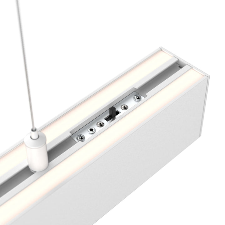 Boulevard - LED 48" Linear Pendant with Aircraft Cords