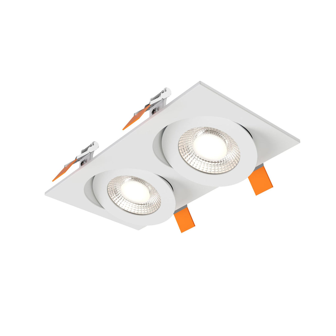 Pivot - LED Double Flat Gimbal Recessed
