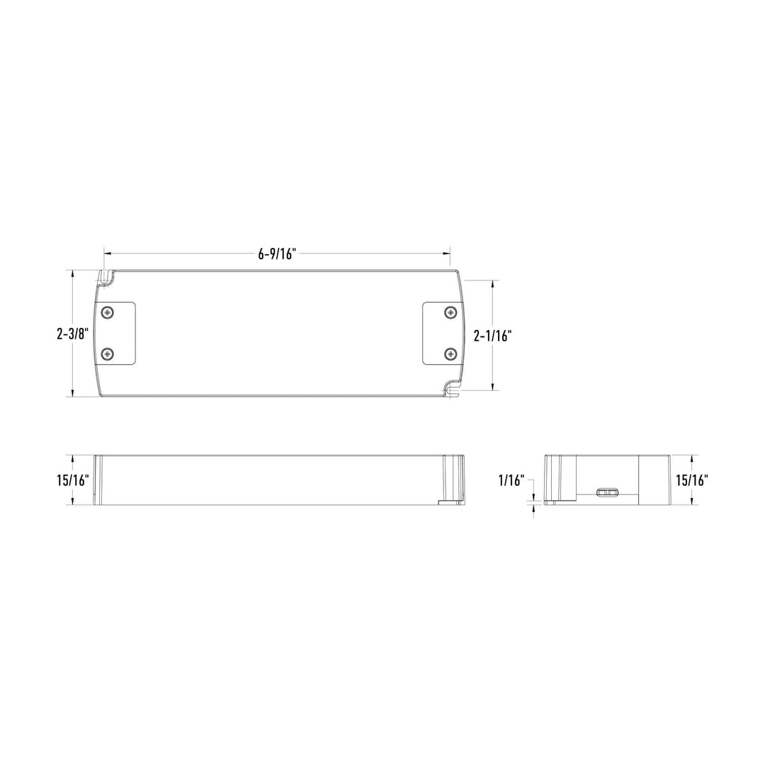 48W 24V Compact Hardwire Driver