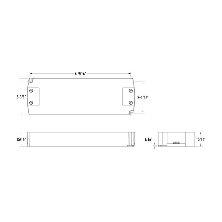 48W 24V Compact Hardwire Driver