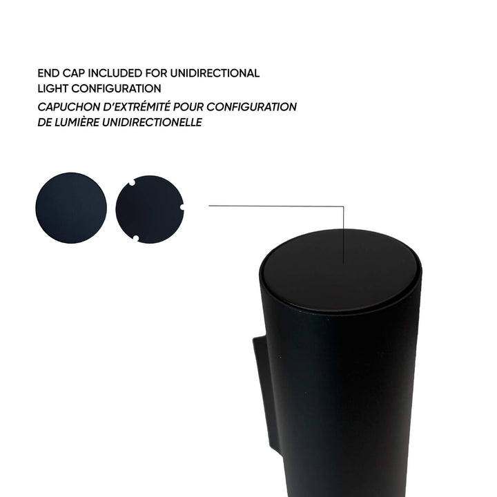 Aden - LED 12" Cylinder Wall Sconce