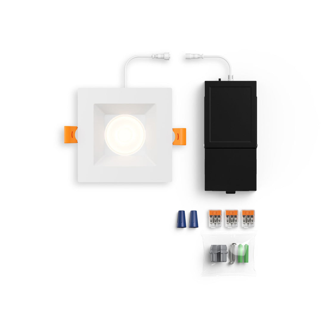 RGR - LED High-Powered Square Regressed Downlight