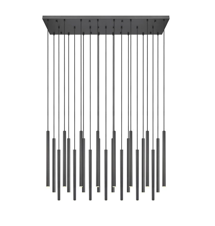 Forest - LED 23 Light Linear Chandelier (919MP24-23L-MB)
