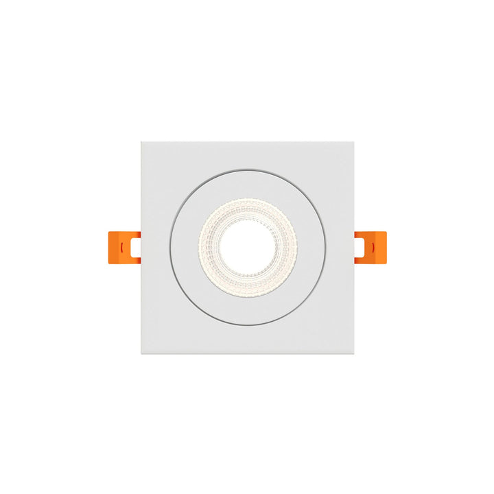 Pivot - LED 4" Flat Square Gimbal Recessed