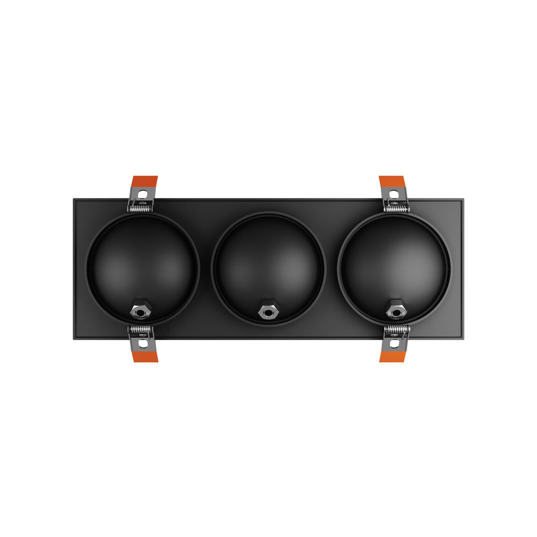 Pivot - LED 4" Triple Flat Gimbal Recessed