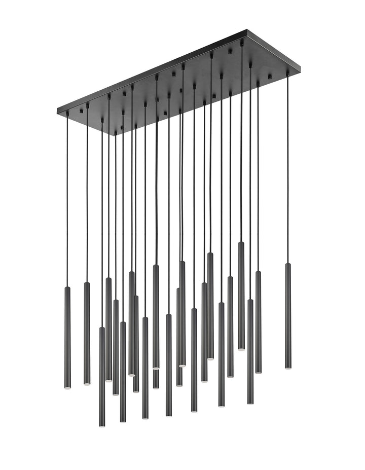 Forest - LED 23 Light Linear Chandelier (919MP24-23L-MB)