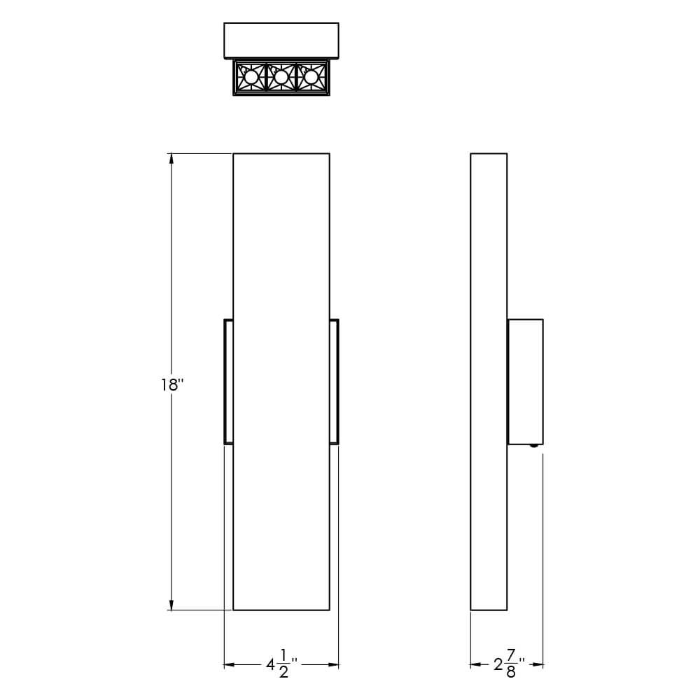 PinPoint Linear - LED Multi-Spot Wall Sconce