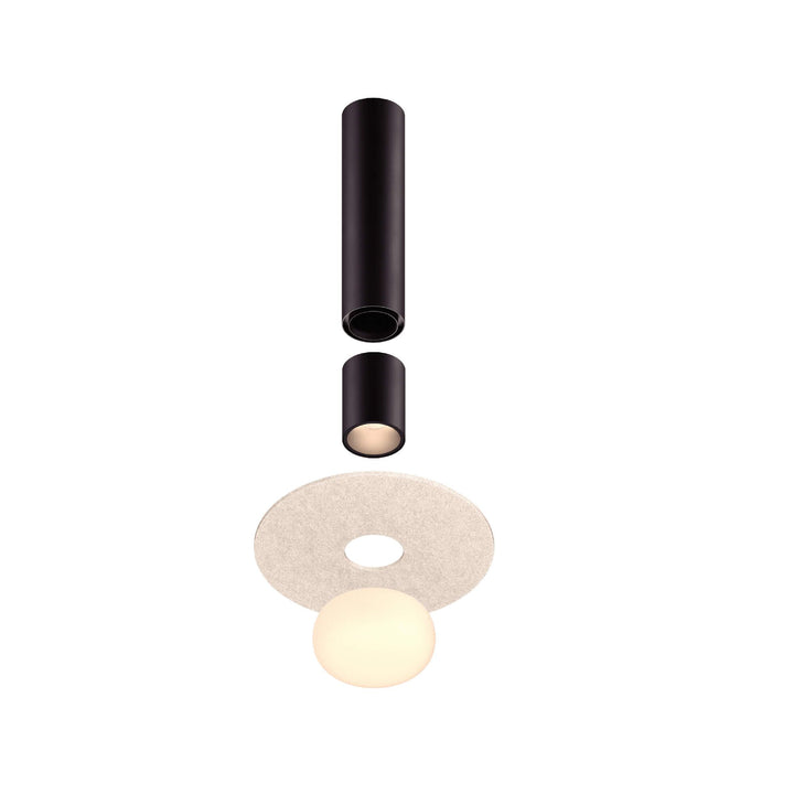 Pillar - Acoustic Felt Disk &amp; Mounting Reflector
