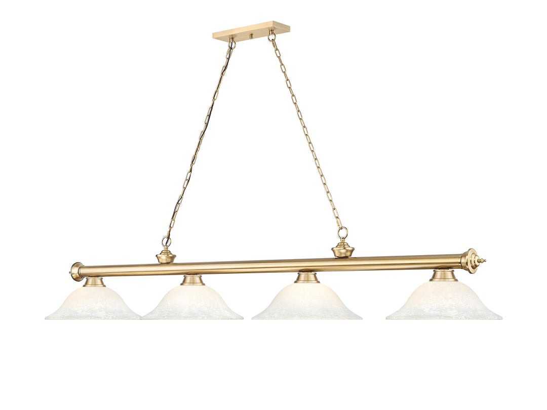 Cordon - 4 Light Billiard Light (2306-4HBR-WM16)