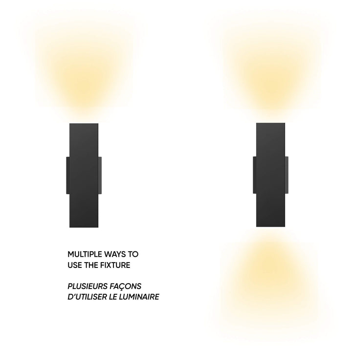 Brooklyn - LED 12" Rectangular Wall Sconce