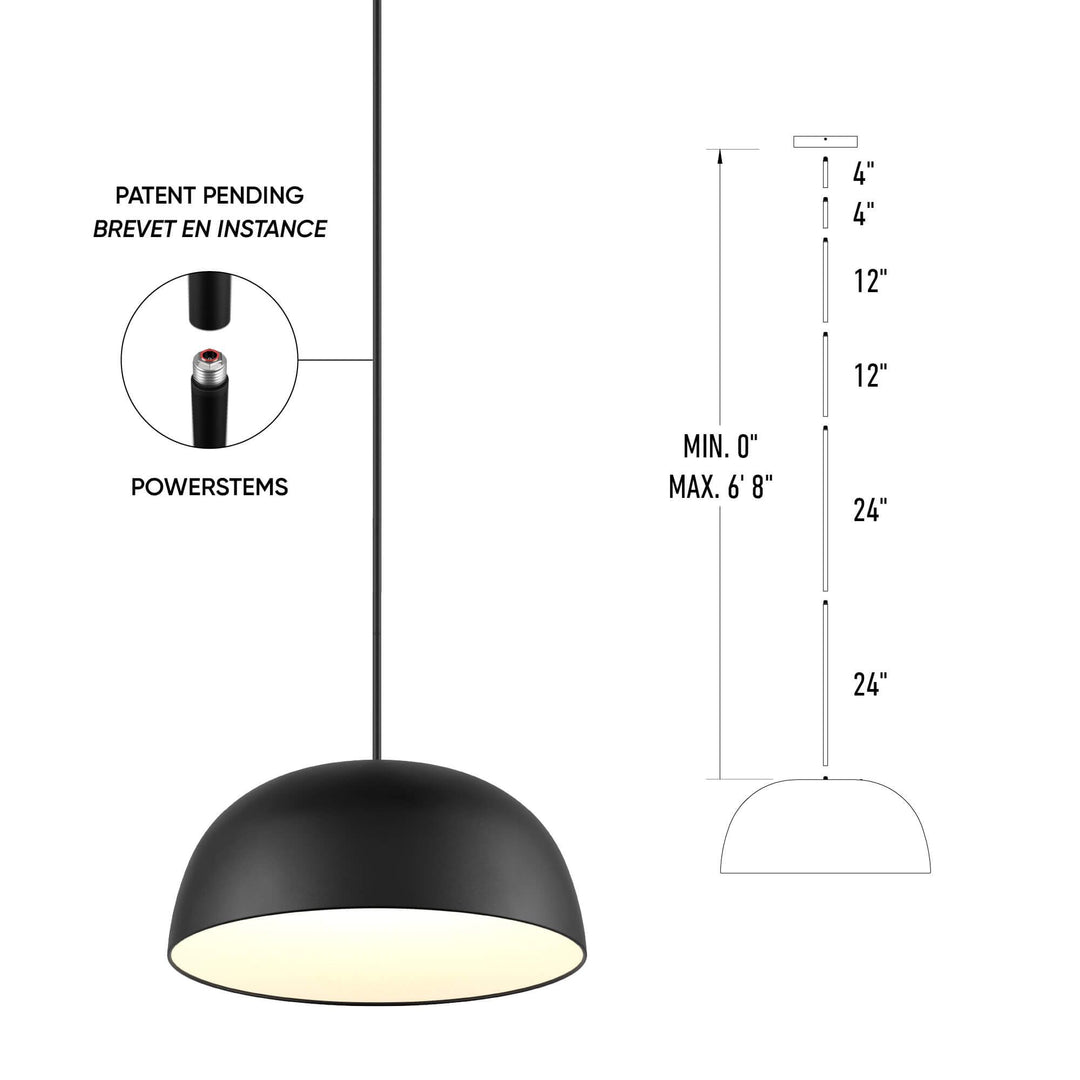 Napa - LED 2-in-1 Flush Mount and Pendant