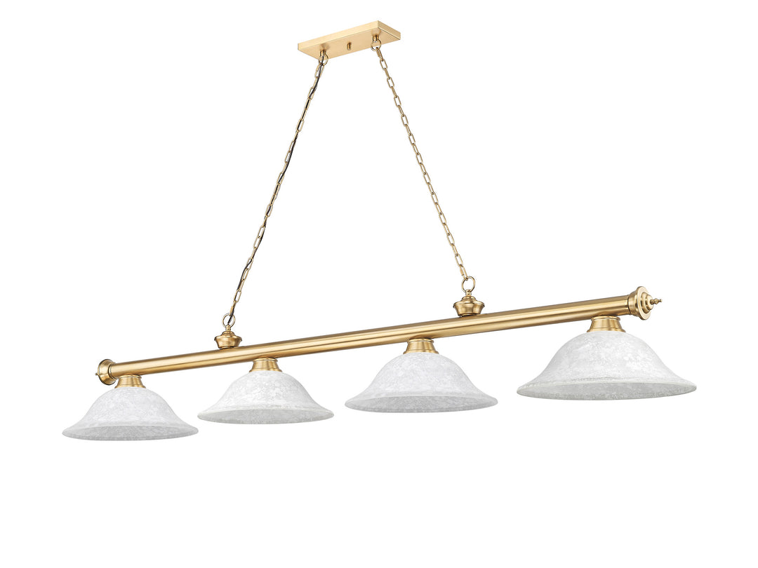 Cordon - 4 Light Billiard Light (2306-4HBR-WM16)