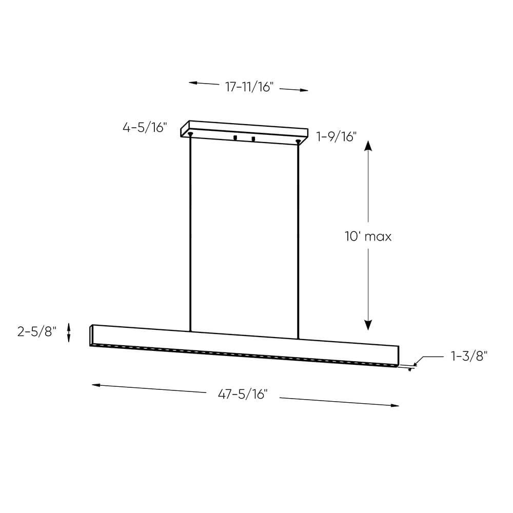 PinPoint Linear - LED Multi-Spot Linear Pendant