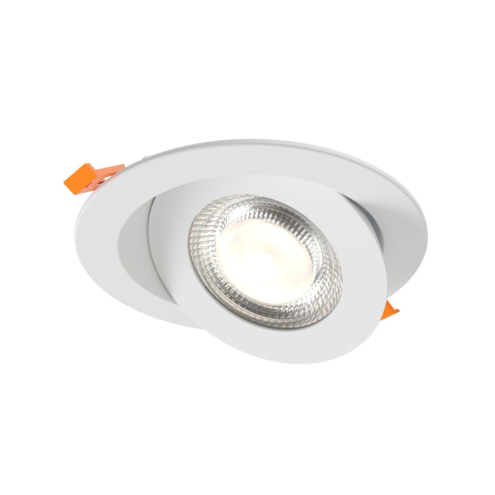 Pivot - LED 6" Flat Round Gimbal Recessed
