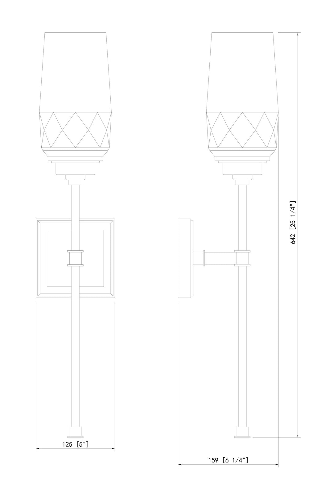 Cosmo - 1 Light Wall Sconce