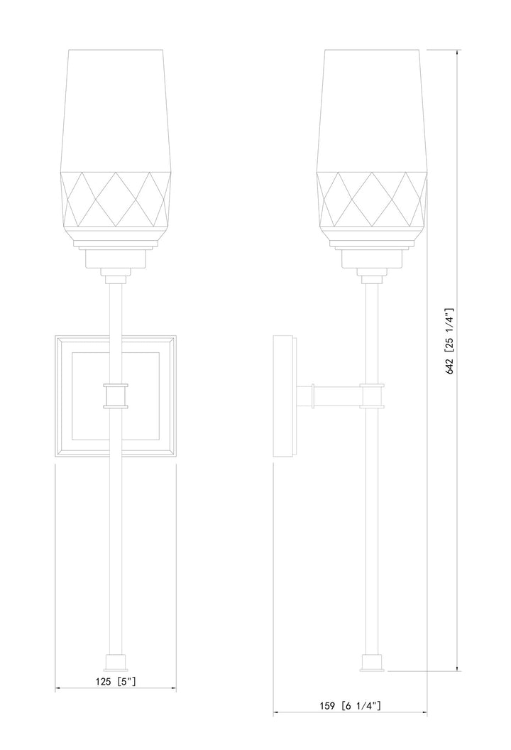 Cosmo - 1 Light Wall Sconce