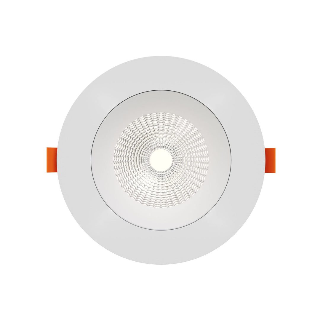 Revolve - LED 6" Round Regressed Gimbal Downlight (5CCT + Dim-to-Warm)