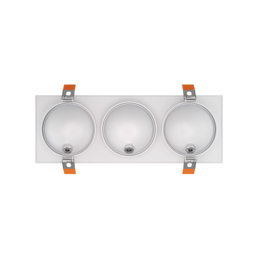 Pivot - LED 4" Triple Flat Gimbal Recessed