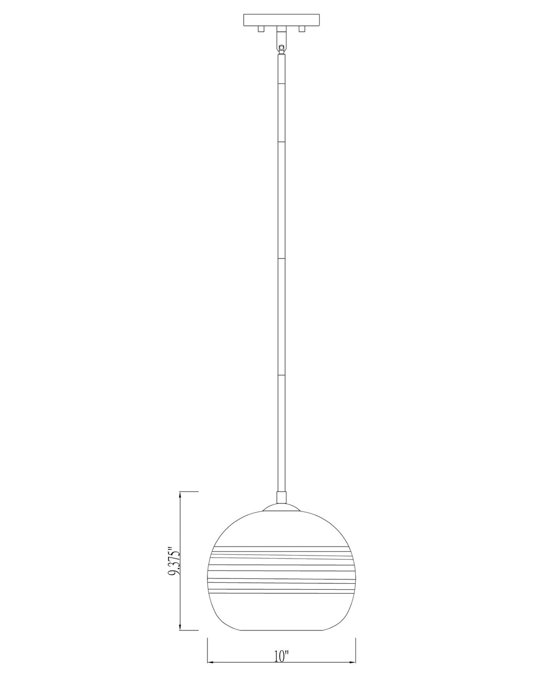 Harmony - 1 Light Pendant