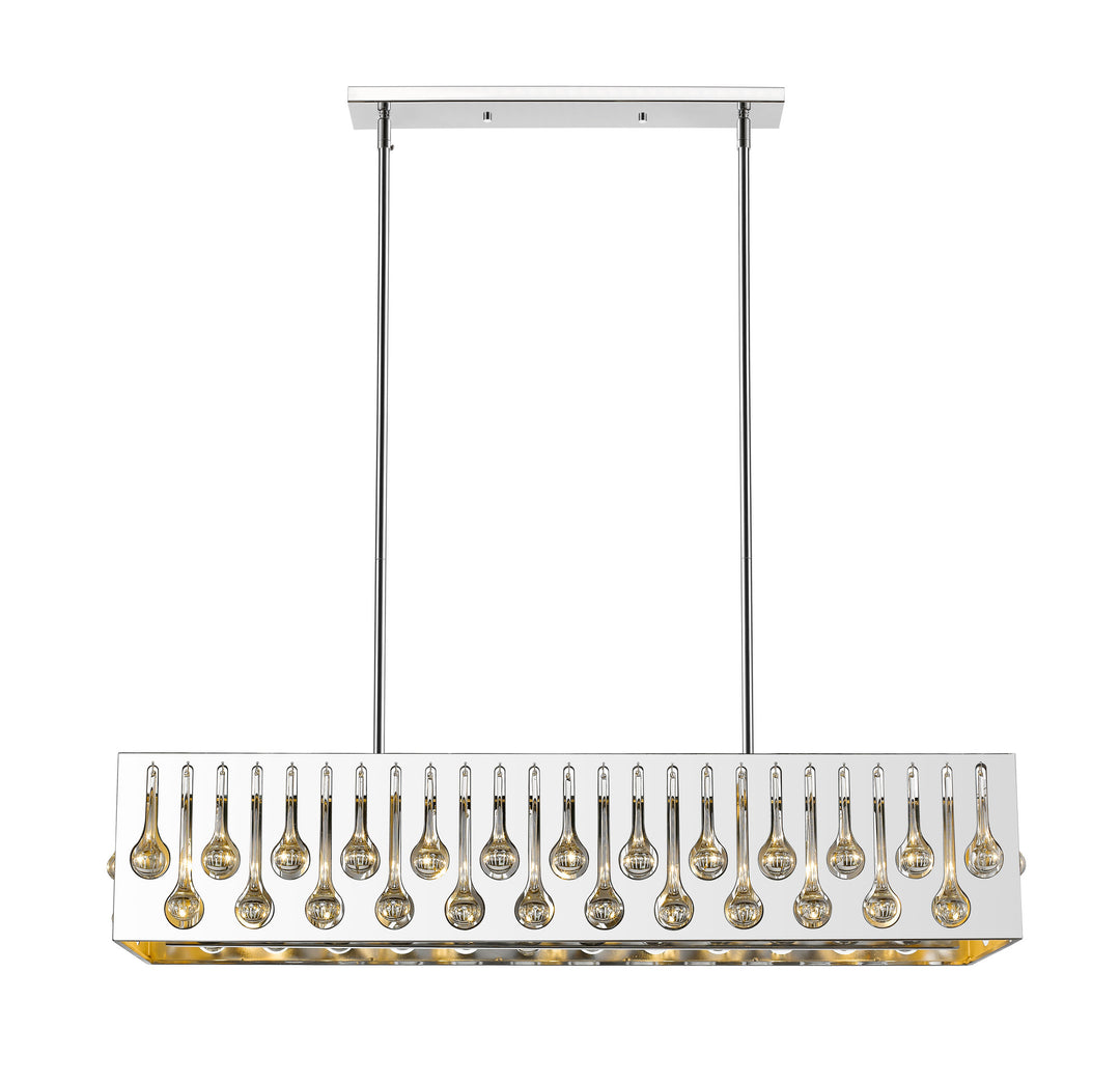 Oberon - 7 Light Linear Chandelier