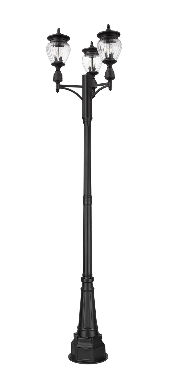 Davina - 9 Light Outdoor Post Light