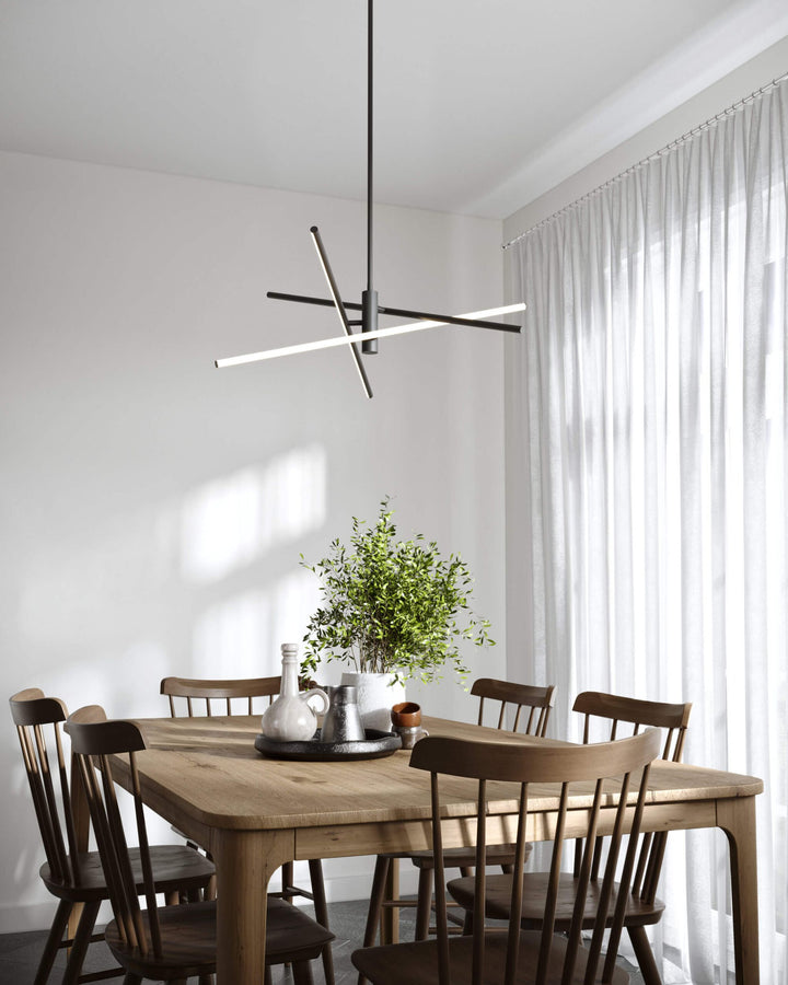 Asterisk - LED 32" Pendant