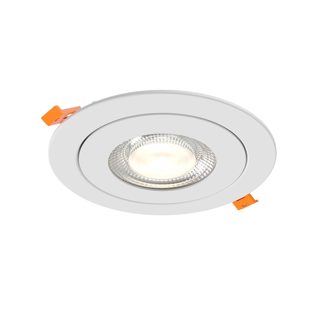 Pivot - LED 6" Flat Round Gimbal Recessed